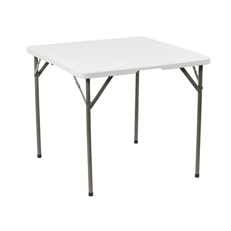86 cm kannettava ulkona pölynpitävä taitettu neliöpöytä